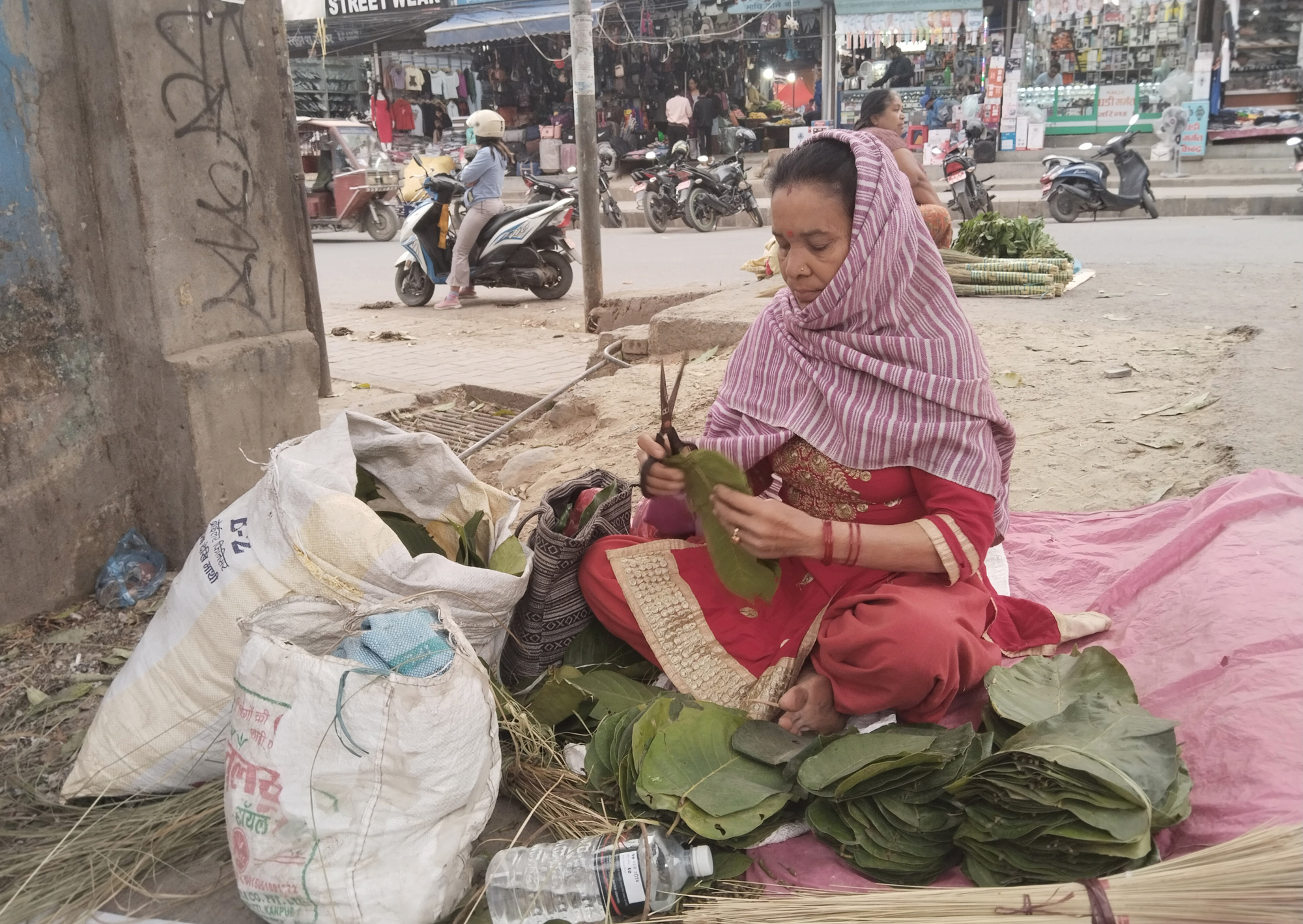 स्थानीय सरकारको नजरमा सडक छेउमा व्यवसाय गरी गुजारा गर्दै आएका महिला